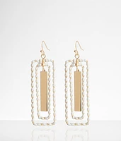 boutique by BKE Twisted Drop Earring