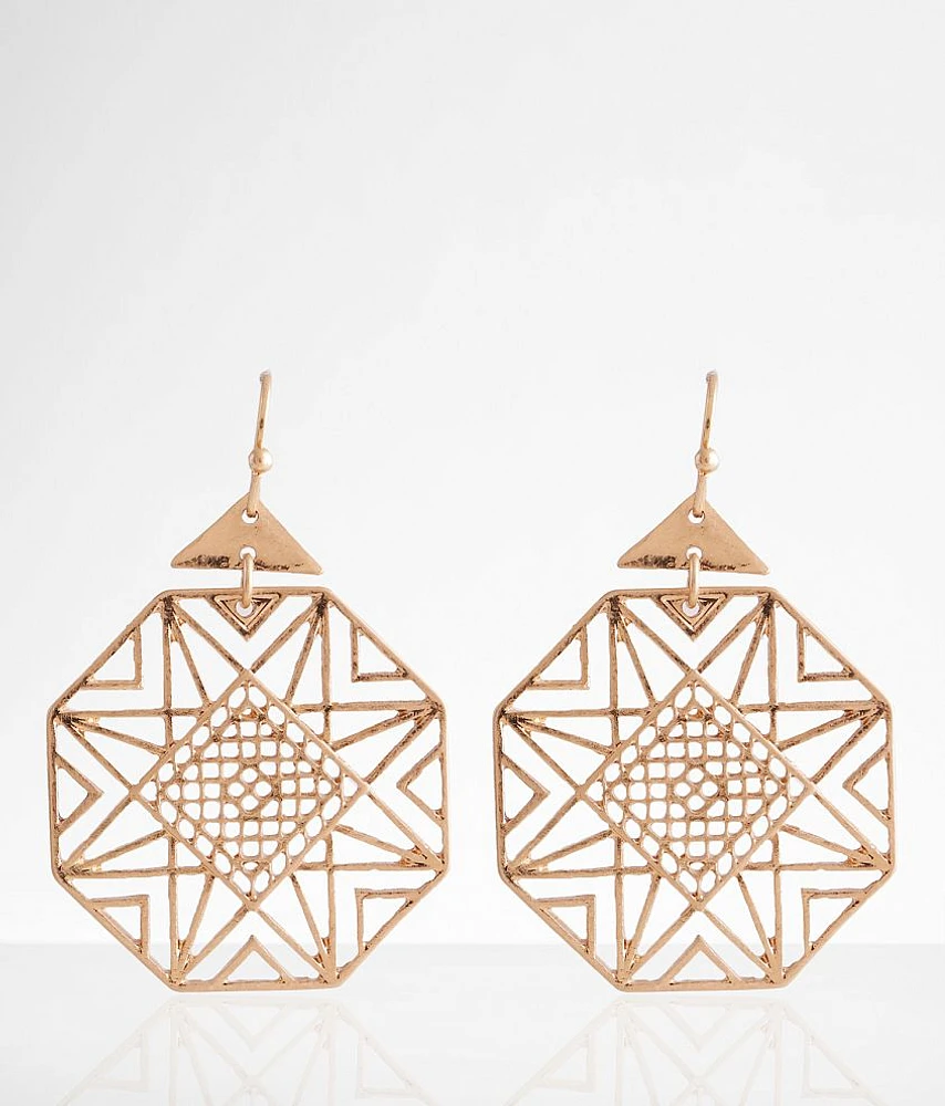 boutique by BKE Filigree Drop Earring