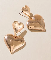 Double Heart Earring