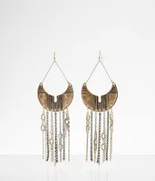 boutique by BKE Mixed Fringe Drop Earring