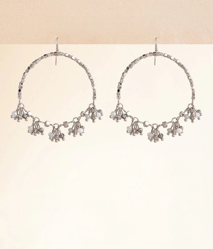 boutique by BKE Hoop Drop Earring