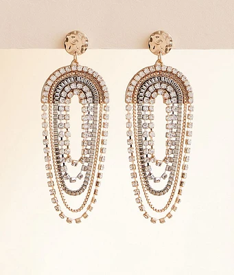 boutique by BKE Glitz Chain Earring