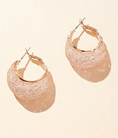 Wired Hoop Earring
