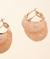 Wired Hoop Earring