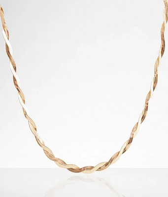 boutique by BKE Twisted Snake Chain Necklace