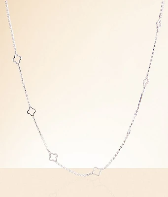 boutique by BKE Clover Necklace