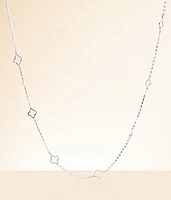 boutique by BKE Clover Necklace