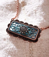 Turquoise Pendant Necklace