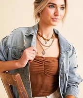 Charm Tiered Necklace