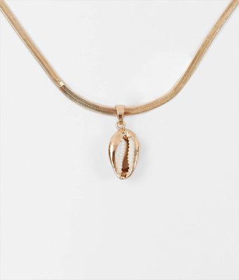 BKE Plated Shell Necklace