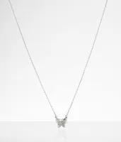 boutique by BKE Dainty Butterfly Necklace