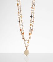 boutique by BKE Stone Tiered Necklace