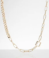Rhinestone Pendant Necklace