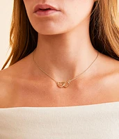 Double Heart Necklace