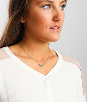 Dainty Stone Necklace