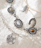 4 Pack Western Necklace Set