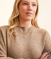 Tiered Cross Necklace