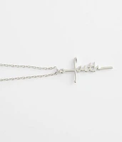 Faith Cross Necklace