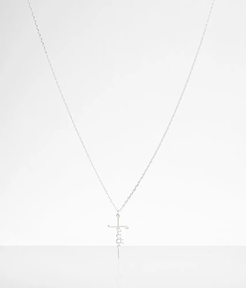 Faith Cross Necklace