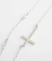 Cross Tiered Necklace