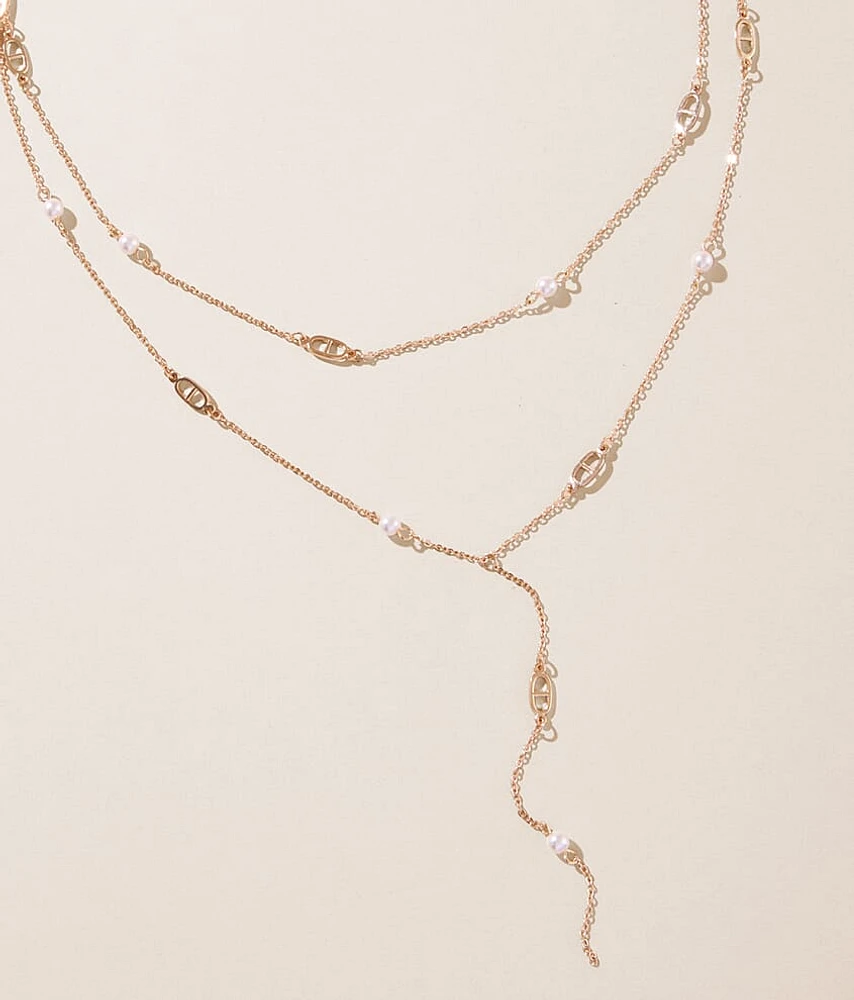 Faux Pearl Necklace