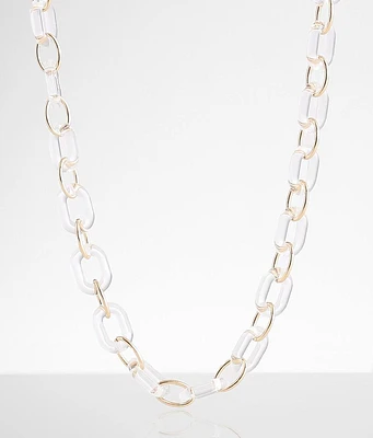 boutique by BKE Lucite Chain Necklace