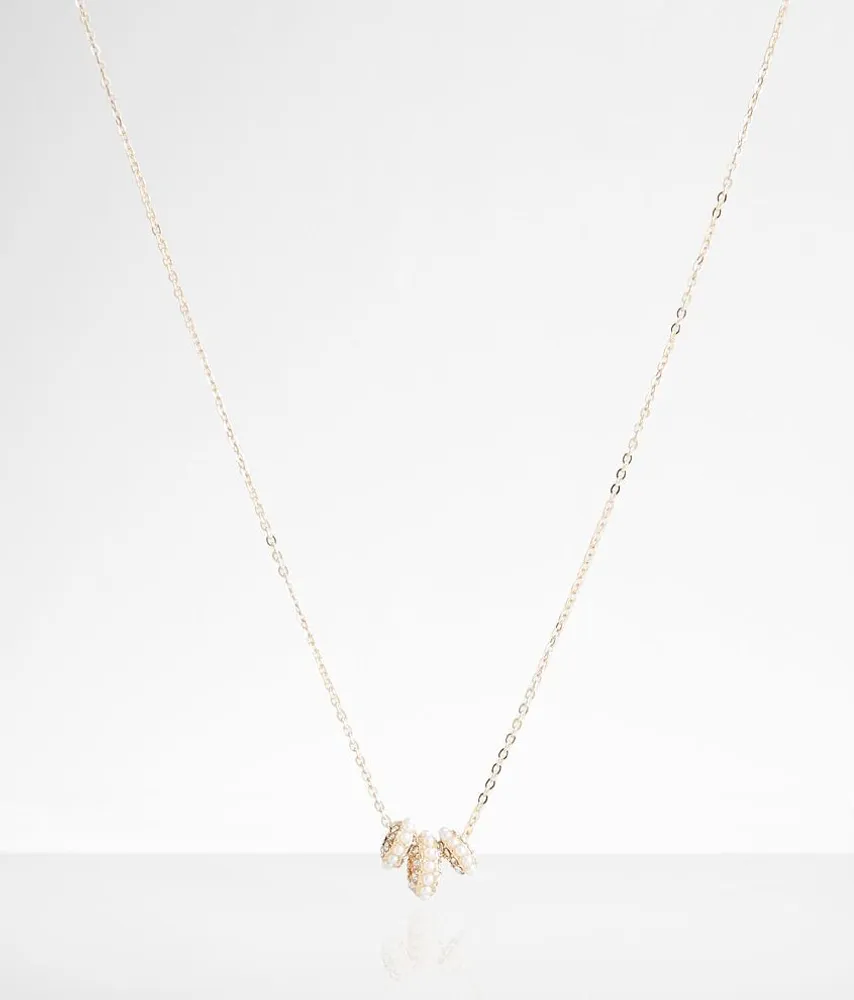 boutique by BKE Triple Pendant Necklace