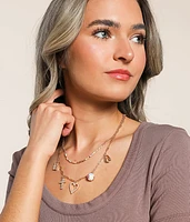 Tiered Charm Necklace