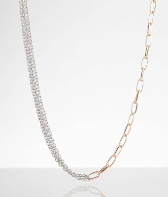 BKE Two-Tone Chainlink Necklace