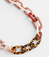 Resin Chain Necklace