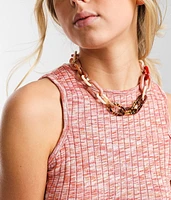 Resin Chain Necklace