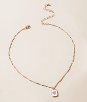 Enamel Heart Necklace