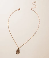 Rhinestone Pendant Necklace