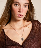 Rhinestone Pendant Necklace