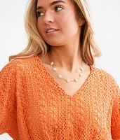 Floral Bead Necklace