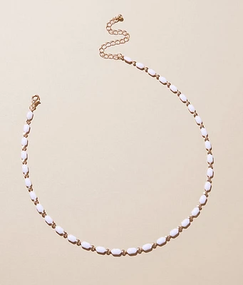 Enamel Necklace