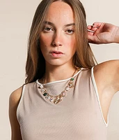 Statement Charm Necklace