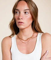 2 Pack Mixed Chain Necklace Set