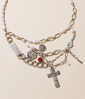 Statement Charm Necklace