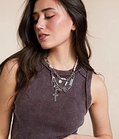 Statement Charm Necklace