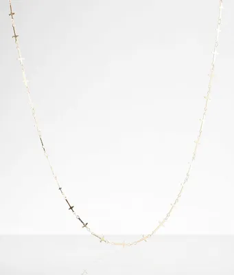 boutique by BKE Dainty Cross Necklace