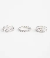 boutique by BKE Pack Glitz Ring Set