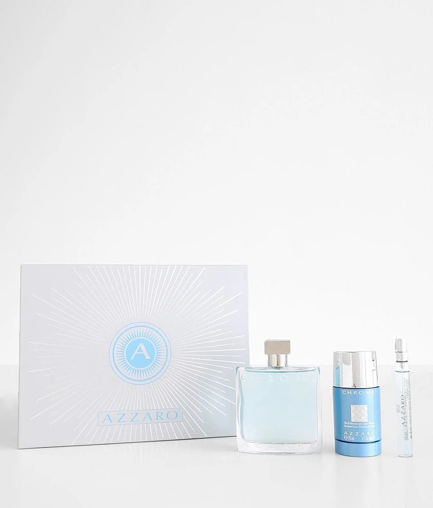 Azzaro Chrome Cologne Gift Set