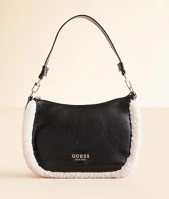 Guess Davika Sherpa Hobo Purse