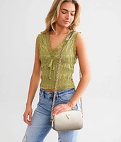 Noelle Saffiano Crossbody Purse