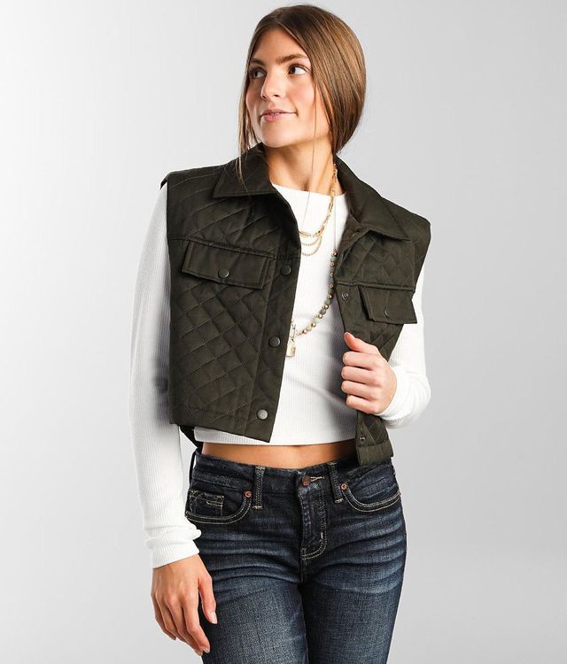 IZOD Luxury Sport Knit Quilted Vest - JCPenney