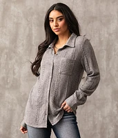 Textured Shacket