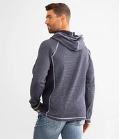 Kirby Thermal Henley Hoodie