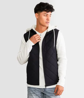 BKE Quilted Canvas Hooded Vest