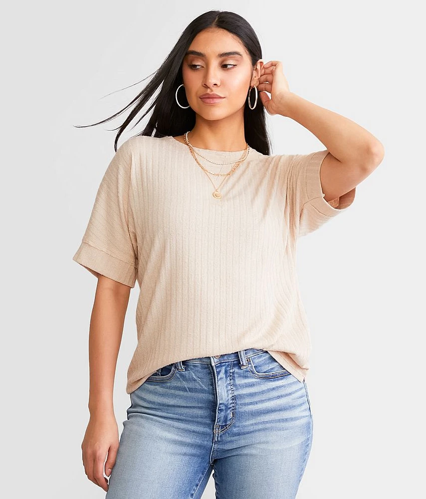 Textured Rib Top